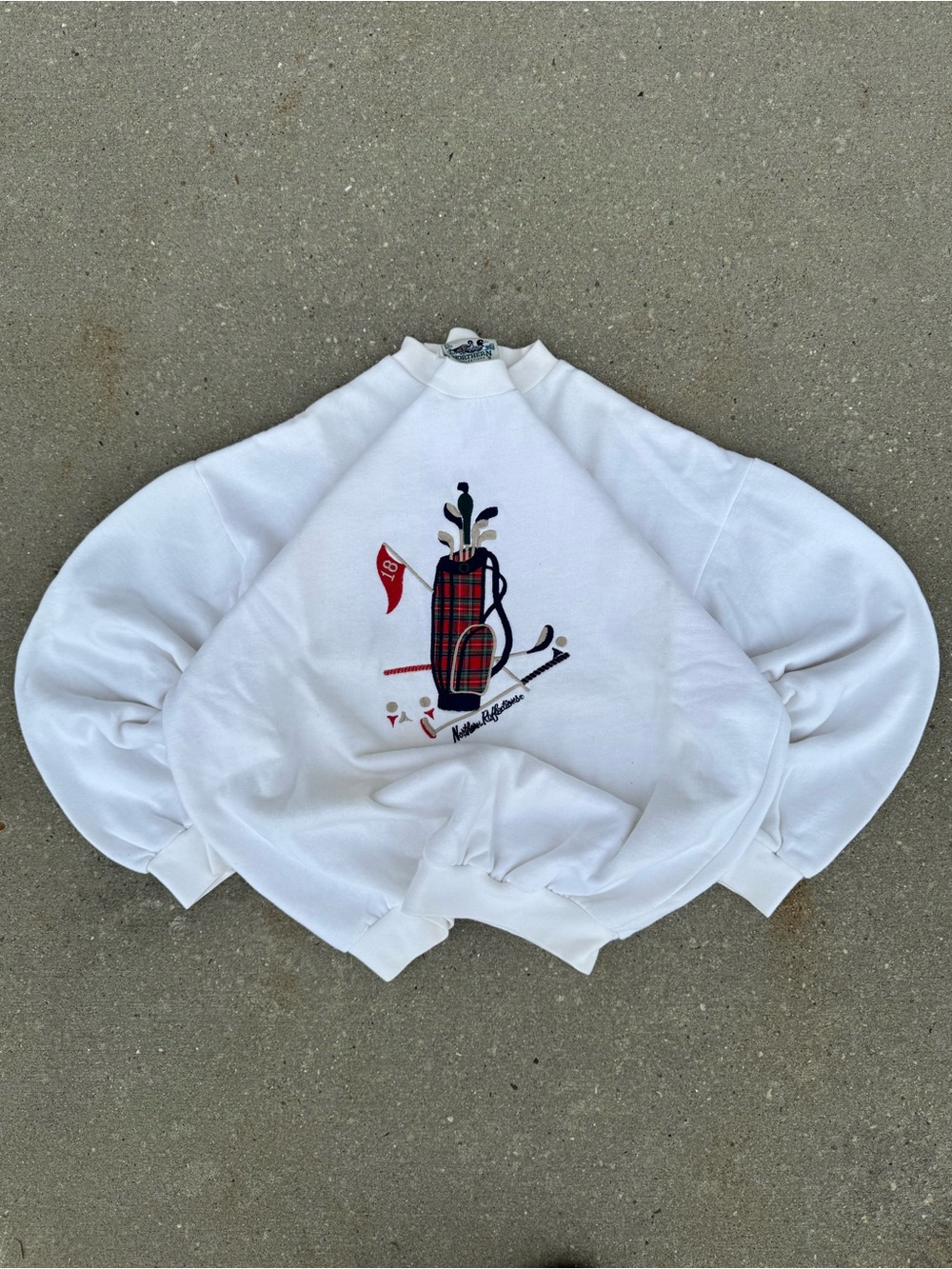 Vintage Golf Crewneck Sweater